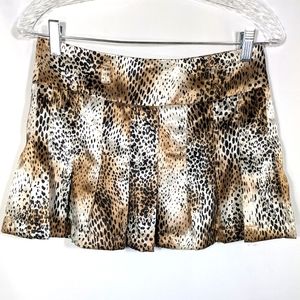 Rampage Leopard Print Miniskirt - Size 0